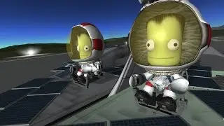 ksp электро самолет и ракета на ионном двигателе(осторожно музыка)