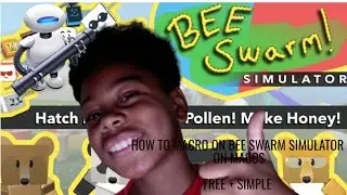How to Macro on Bee Swarm Simulator on MACOS.. (FREE + SIMPLE) | Automator | LOTS OF HONEY