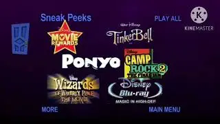 Sneak Peeks Menu to Monsters, Inc. 2009 DVD (Updated Version)