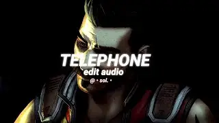 telephone - lady gaga, beyoncé [edit audio]