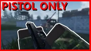 Project Delta but I only use a PISTOL Challenge Roblox