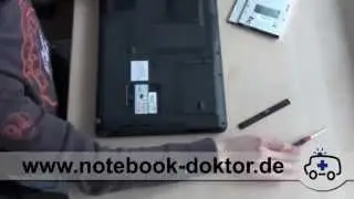 Anleitung: Optisches Laufwerk incl. Frontblende im Notebook austauschen