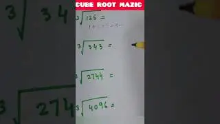 CUBE ROOT MAZIC #generalknowledge #iqtest #brainteasers #trendingshorts #mathmatics