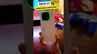 iQOO 13 Gaming Phone Immersive Unboxing 