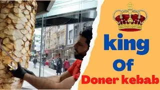 THE KING OF DONER KEBAB: enjoying giant doner kebab while watching the final of world cup 2022 🏆⚽