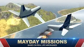 Jumbo Jet Flight Simulator - Gameplay Walkthrough, L-1011 Tristar, Boeing 777 (iOS, Android)