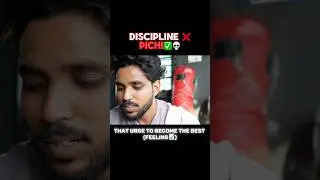that urge to become the BEST will  makes you disciplined✅#koushiklee