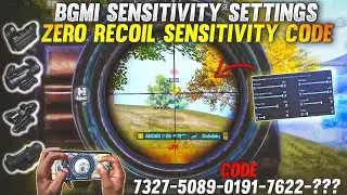 NEW UPDATE 3.3 !!🔥BEST SENSITIVITY CODE+CONTROL SETTINGS BGMI/PUBG MOBILE | BGMI AFTER UPDATE 3.3