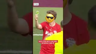 Max Fosh UNO Reverse card 😎😅⚽️