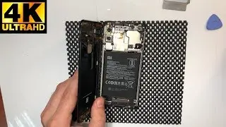 Xiaomi Redmi Note 6 Pro - разборка, замена стекло камеры / disassembly, replacement glass chamber