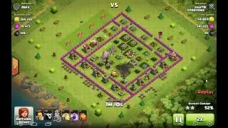COC barbarian strategy! best loot of 2016