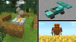 Minecraft: 5 Armor Stand Build Hacks and Ideas (Part 1)