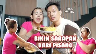 BIKIN PISANG KUKUS BUAT SARAPAN | WENAAKK POL WEEE 😍