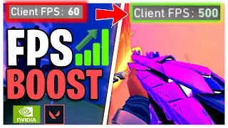 How To INCREASE FPS And FIX FPS DROPS In VALORANT | PC Optimization Guide