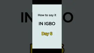 How to say (Send my regards to them) in Igbo 🥂🫂👋 #igbo  #learnIgbo #igboamaka