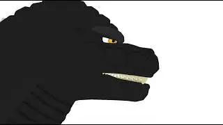 Heisei Godzilla blinks