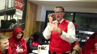 NYC Chick-fil-a First 100 with Chris Rapping