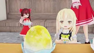 【東方MMD紙芝居】”もしも家族だったら”　#14　夏