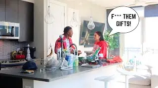 TELLING GIRLFRIEND MY EX BOUGHT MY SON GIFTS FOR CHRISTMAS TO SEE HOW SHE REACTS...