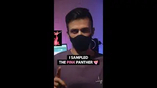 🎹 I Sampled The Pink Panther Theme Song | Old School Rap Type Beat 2022 #Shorts