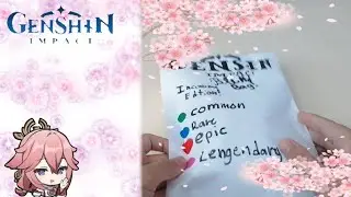 Genshin impact Blind bag!Inazuma Edition💜||