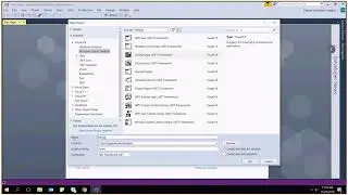 create console application in visual studio using c# . visual studio 2017