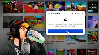 KreekCraft tries Roblox Plus for the First Time..