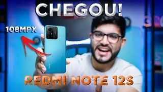 CHEGOU! Redmi Note 12s, o mais novo custo BENEFÍCIO da Xiaomi? 108MPx Câmera!