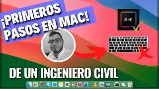Mi primera vez en Mac OS y soluciono el teclado en inglés | Ingeniero Civil con Mac