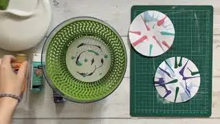 Homemade Spin Art