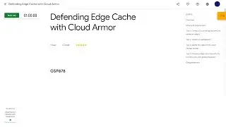 Qwiklabs | Defending Edge Cache with Cloud Armor [GSP878]