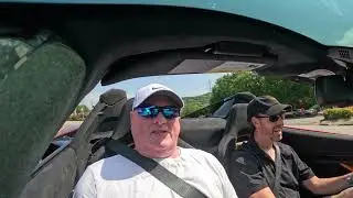 cancer patient rides in 2 supercars