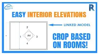 How to bulk create interior elevations from linked Revit models Interior Design workflow