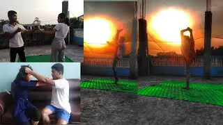 Brother and sister || fight when they both are martial artist||