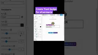Create a Trust badge for Shopify/BigCommerce store. Learn more: zenobuilder.com
