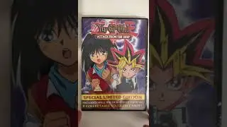Resealed YuGiOh DVD (missing booster pack) #shorts