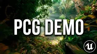 Unreal 5.2  PCG  Demo