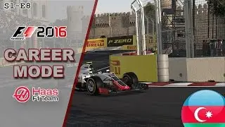 F1 2016 CAREER MODE | SAFETY CAR AGAIN! | Part 8 - European GP (Haas)
