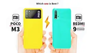 POCO M3 VS REDMI 9 POWER-FULL COMPARISON IN HINDI/WHICH IS BEST...