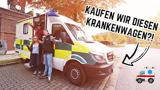 Should we buy ItsMarvin's ambulance?! New DIY campervan project?? 🚑=🚐