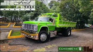 ¡Ford F600 1978 piedrero con WINCH en Camiones Mx!