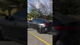 X6M acceleration!! | LOUD! | URUS KILLER! | #shorts #bmw