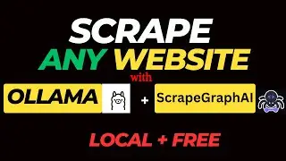 Scrape ANY Website & Docs with AI: ScrapeGraphAI + Ollama| FULLY LOCAL + FREE 