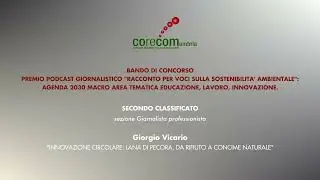 Giorgio Vicario "Innovazione circolare: lana di pecora, da rifiuto a concime naturale"
