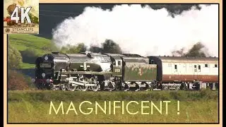 Autumn Action. 35028 Clan Line. The Atlantic Coast Express. 12th Oct. 2024.
