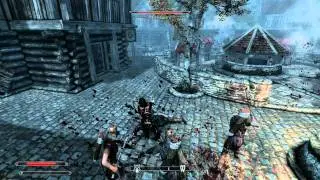 TESV Skyrim - Snake Battle Axe mod