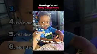Ranking Cutest Baby Responses
