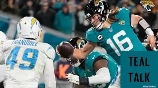 TEAL TALK | Trevor Lawrence and Jacksonville Jaguars outsmart the Chargers. Zay Jones Touchdown.