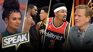 Expect Suns Big 3 of Kevin Durant-Devin Booker-Bradley Beal to win a title? | NBA | SPEAK