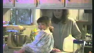 My Girlfriend Wishing Her Father a Merry Chrimbus in 1988